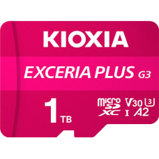 KIOXIA EXCERIA PLUS G3 UHS-I MicroSDXC 1TB 記憶卡 (U3 V30 A1) R: 100MB/s W: 90MB/s